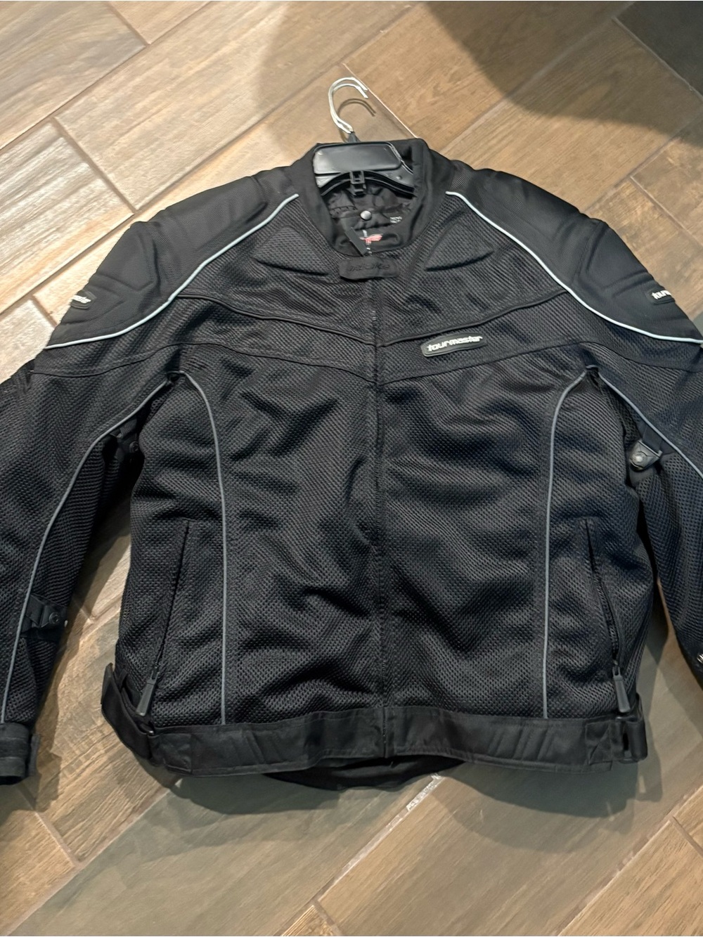 Tourmaster Men's Black Ventilated Motorcycle Jacket